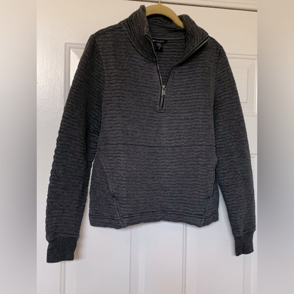 Athleta Ottoman Rib Sweatshirt 🌴